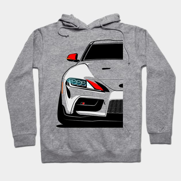 Supra GT4 GR Gazoo Racing Hoodie by gaplexio